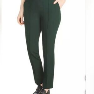 Hilary Radley Ladies' Pintuck Pull-On Pant, Green (Dark Emerald) Size xxl